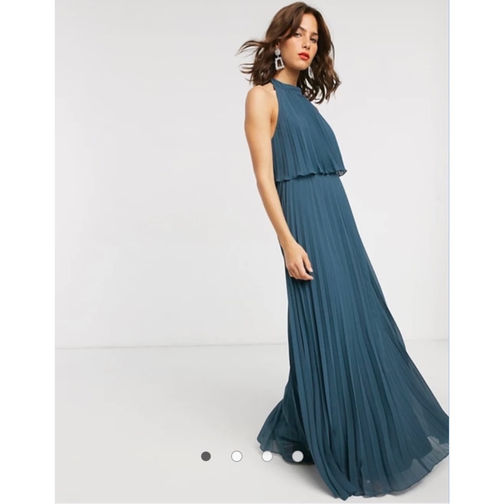 ASOS halter maxi dress